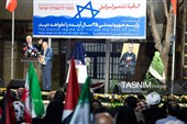 سخنرانی ناصر ابوشریف نماینده جهاد اسلامی در تهران 