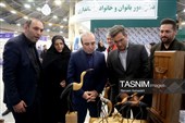 آیین گشایش سومین نمایشگاه توانمندی‌های بانوان استان اردبیل