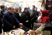 آیین گشایش سومین نمایشگاه توانمندی‌های بانوان استان اردبیل