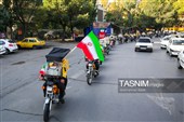 رژه خودرویی ماموران پست همدان به مناسبت روزجهانی پست