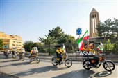 رژه خودرویی ماموران پست همدان به مناسبت روزجهانی پست