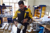 رژه خودرویی ماموران پست همدان به مناسبت روزجهانی پست