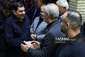 محمد مخبر در مراسم ختم مادر رئیس سازمان برنامه و بودجه