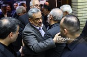 حمید بورد سرپرست جدید وزارت نفت در مراسم ختم مادر رئیس سازمان برنامه و بودجه