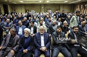 محمدصادق معتمدیان استاندار تهران در مراسم ختم مادر رئیس سازمان برنامه و بودجه