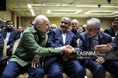 محمد باقر قالیباف،رئیس مجلس شورای اسلامی در مراسم ختم مادر رئیس سازمان برنامه و بودجه