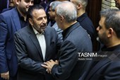 محمود واعظی در مراسم ختم مادر رئیس سازمان برنامه و بودجه