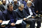 سید عباس عراقچی وزیر امور خارجه در مراسم ختم مادر رئیس سازمان برنامه و بودجه