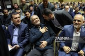 مسعود پزشکیان رئیس جمهور درمراسم ختم مادر رئیس سازمان برنامه و بودجه