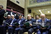 مراسم ختم مادر رئیس سازمان برنامه و بودجه