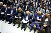 مسعود پزشکیان رئیس جمهور درمراسم ختم مادر رئیس سازمان برنامه و بودجه