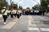 غبارروبی و عطرافشانی مزار شهدای امامزاده محمد(ع) کرج