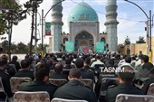 غبارروبی و عطرافشانی مزار شهدای امامزاده محمد(ع) کرج