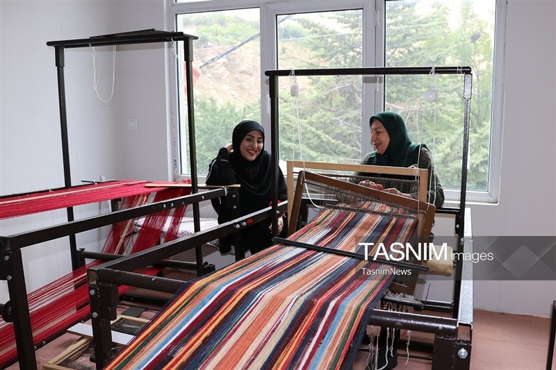 اخبار کرج , اخبار استان البرز , جاده چالوس , زندگی روستایی , وزارت میراث فرهنگی، گردشگری و صنایع دستی , صنایع نساجی , فرش ایرانی ,