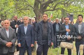 استقبال پرشور گردشگران و مسئولان از سومین جشنواره ملی گردوی ثمرین اردبیل