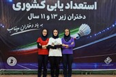 3 دختر بدمینتون‌باز استان سمنان در جمع استعدادهای برتر زیر 13 سال کشور