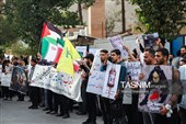 تجمع اعتراضی مقابل سفارت فرانسه در تهران