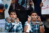 تجمع اعتراضی مقابل سفارت فرانسه در تهران