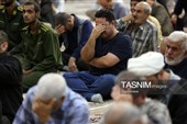 وداع پرشور مردم قم با پیکر شهید آقایی