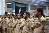وداع پرشور مردم قم با پیکر شهید آقایی