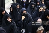 مراسم وداع با پیکر شهید عباس آقایی در حرم حضرت معصومه(س)