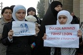 ببینید|محرومیت دانش‌آموزان محجبه باکو از تحصیل به دلیل حجاب