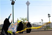 پرواز بادبادک ها به یاد کودکان میناب و غزه