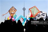 پرواز بادبادک ها به یاد کودکان میناب و غزه