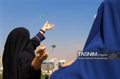 پرواز بادبادک ها به یاد کودکان میناب و غزه