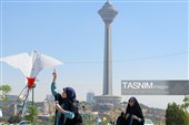 پرواز بادبادک ها به یاد کودکان میناب و غزه