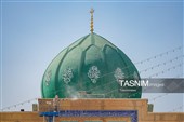شست‌وشو دیوارهای مسجد مقدس جمکران