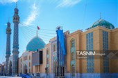 شست‌وشو دیوارهای مسجد مقدس جمکران