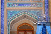 شست‌وشو دیوارهای مسجد مقدس جمکران