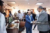 علیرضا زاکانی شهردار تهران در حاشیه بازدید از تحریریه این خبرگزاری