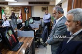 ادای احترام علیرضا زاکانی شهردار تهران به مرحوم مهدی علیرضایی خبرنگار فقید حوزه شهری خبرگزاری تسنیم