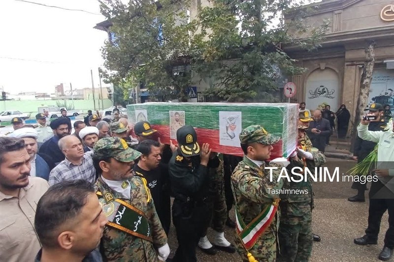 شهید , شهید امنیت , اخبار استان گلستان , تشییع , 