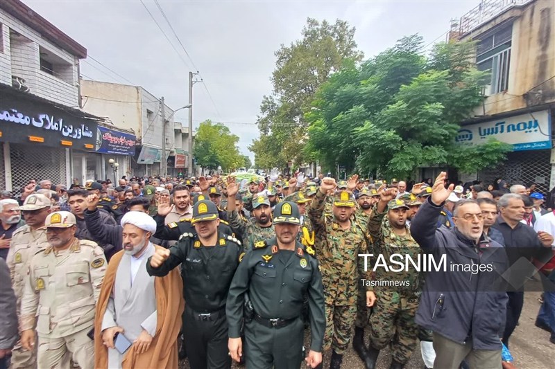 شهید , شهید امنیت , اخبار استان گلستان , تشییع , 