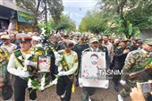 تشییع و گرامیداشت شهید حادثه تروریستی لشخک زاهدان در کلاله