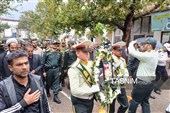 تشییع و گرامیداشت شهید حادثه تروریستی لشخک زاهدانپیکر شهید