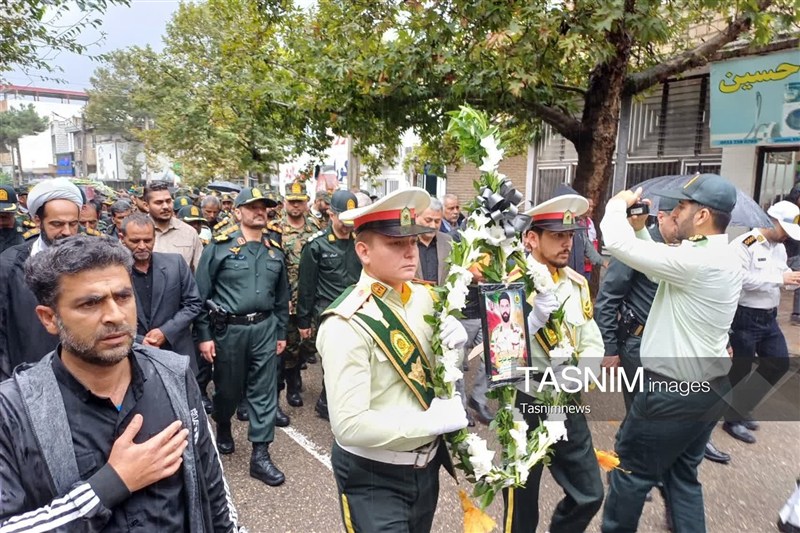 شهید , شهید امنیت , اخبار استان گلستان , تشییع , 