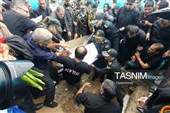 تشییع و گرامیداشت شهید حادثه تروریستی لشخک زاهدانپیکر شهید