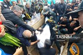 تشییع و گرامیداشت شهید حادثه تروریستی لشخک زاهدانپیکر شهید