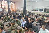 تشییع و گرامیداشت شهید حادثه تروریستی لشخک زاهدانپیکر شهید