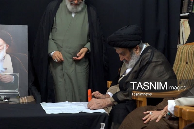 مُهر آیتالله شبیریزنجانی شکسته شد+ عکس مراجع عظام , اخبار قم , حوزه علمیه ,