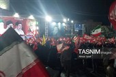 برگزاری دویست و بیست و پنجمین شب تجمع مردمی در میدان امام بوشهر