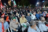 برگزاری دویست و بیست و پنجمین شب تجمع مردمی در میدان امام بوشهر