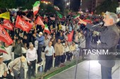 برگزاری دویست و بیست و پنجمین شب تجمع مردمی در میدان امام بوشهر