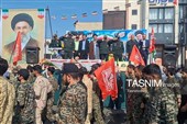 رژه باشکوه نیروهای جانفدا در دهدشت