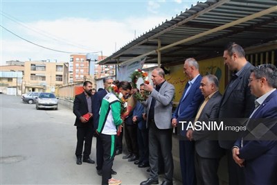 تجلیل از قهرمان آسیایی رولر اسکی ایران+تصویر