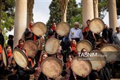 آیین گلباران آرامگاه  حافظ شیرازی